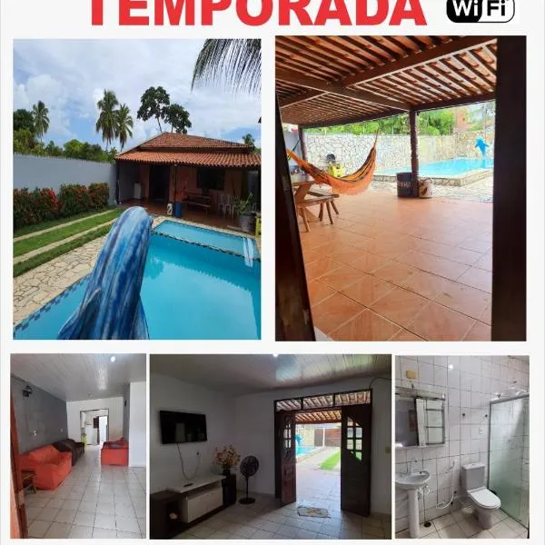 CASA DE PRAIA IPIOCA BEACH É A SUA MELHOR ESCOLHA EM MACEIÓ-Al，位于马塞约的酒店