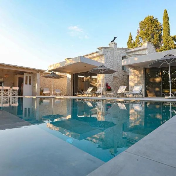 My Mediterranean Corfu Luxury Villa with Private Swimming Pool，位于康托卡利的酒店