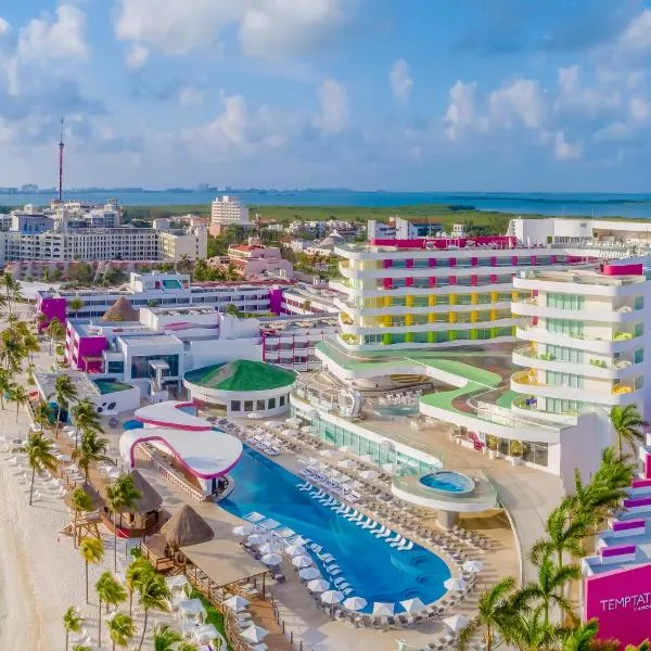 Temptation Cancun Resort - All Inclusive - Adults Only，位于坎昆的酒店