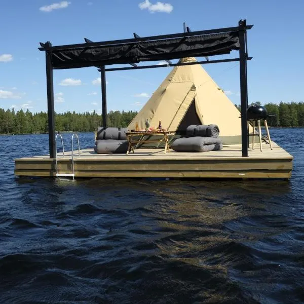 Tentipi River Camp，位于Nedre Norra Örnäs的酒店