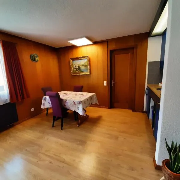 Chalet apartment by Interlaken. Parking，位于林根贝格的酒店