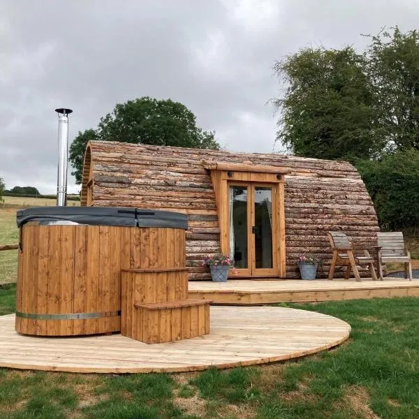 Delor - Bryntalch Glamping Pods，位于蒙哥马利的酒店