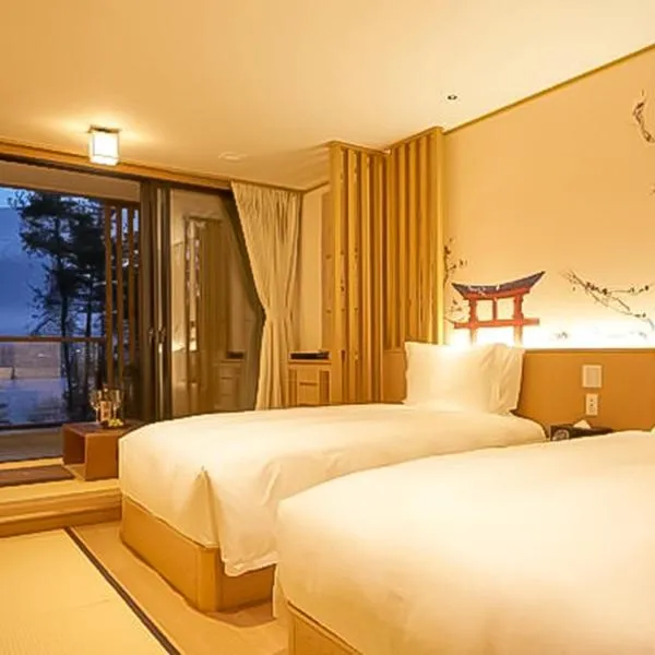 Kumonoue Fuji Hotel - Vacation STAY 13724v，位于Nishikatsuracho的酒店