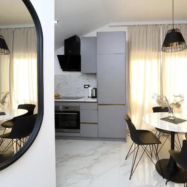 Luxury Apartments Monika near the sea with private parking，位于比比涅的酒店