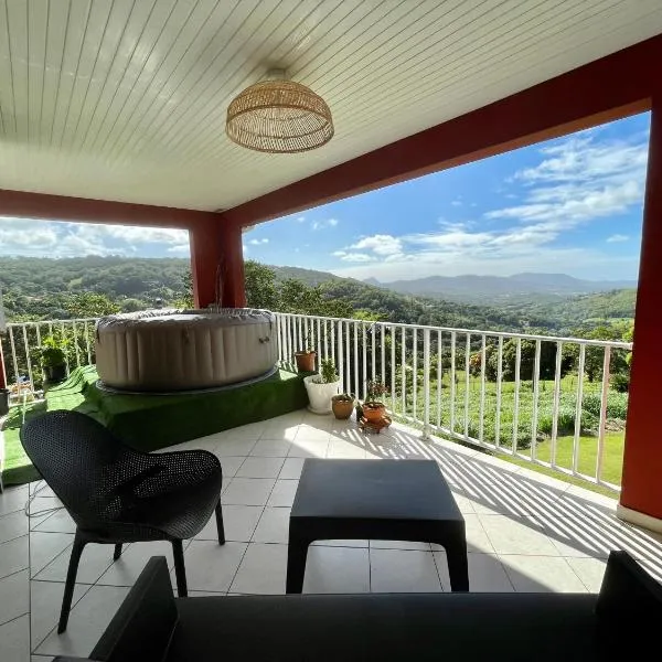 HARMONY Appart Type Penthouse avec vue imprenable，位于Bois la Charles的酒店