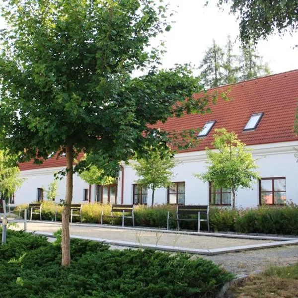 Depandance - vedlejší budova u Zámku Třešť，位于特热什季的酒店