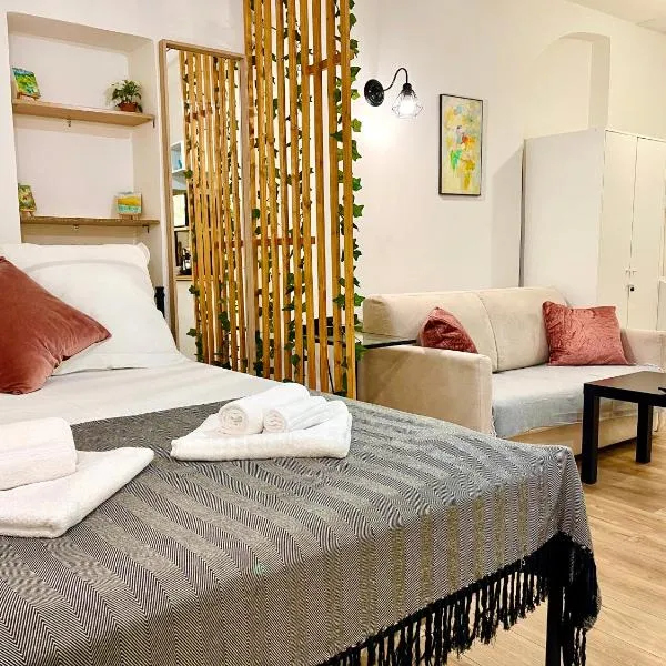 Cosy modern studio in the heart of Nice with AC，位于尼斯的酒店
