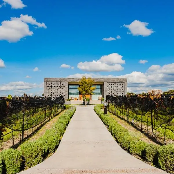 Casa Raíces Hotel Luxury & Viñedo，位于Los Galvanes的酒店