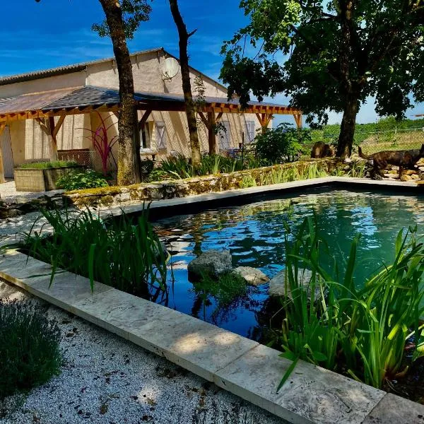 Domaine Le Tournier，位于Thézac的酒店
