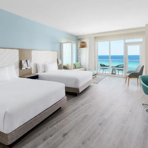 Hyatt Place Panama City Beach - Beachfront，位于Edgewater Gulf Beach的酒店