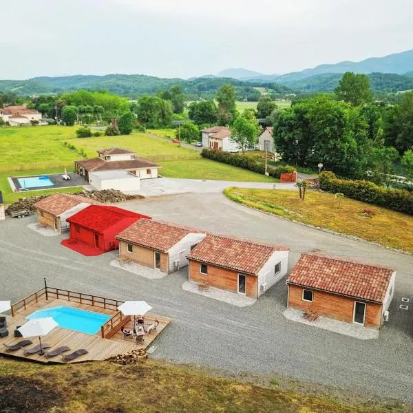 chalet des Illes MADAGASGAR II，位于Prat-et-Bonrepaux的酒店
