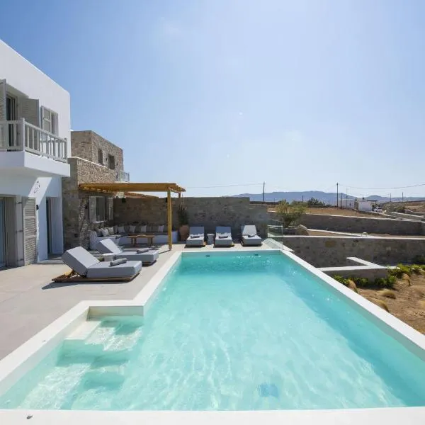 Summer Breeze Luxury Villa Mykonos，位于帕诺尔莫斯米科诺斯的酒店