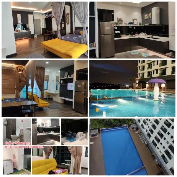 Hidayah Homestay near UKM and KTM station with high speed wifi - pool & river view，位于班吉的酒店