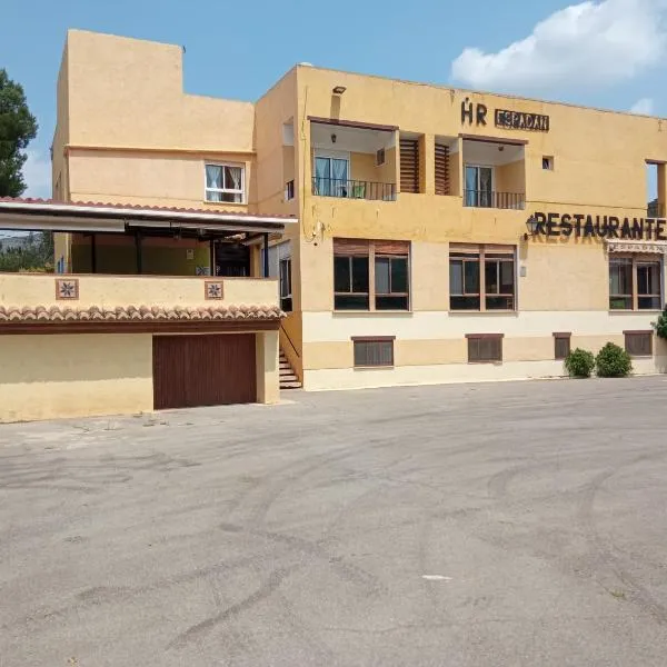 Hotel Espadan，位于Algimia de Alfara的酒店