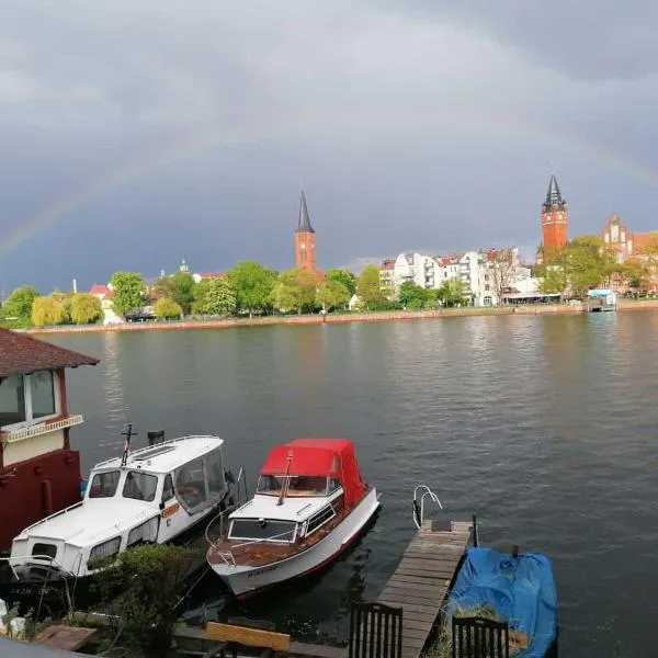 Ferienwohnung Dahme Berlin am Wasser，位于Spreenhagen的酒店