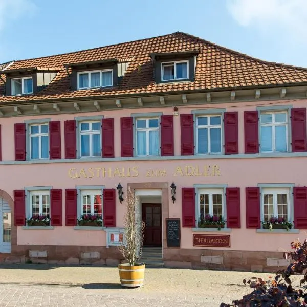 Gasthaus Adler Ettenheim- mit self Check-In - Key Boxes，位于埃滕海姆的酒店