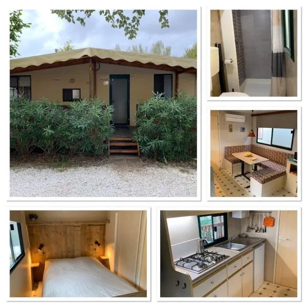 Mobile home Comfort Viareggio - Including airco -Camping Paradiso- R028，位于托雷德尔格拉戈普奇的酒店