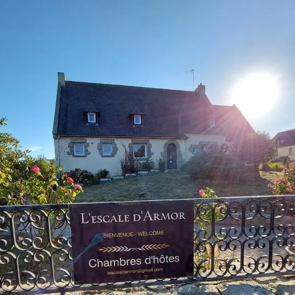 L'escale d'Armor，位于Saint-Thélo的酒店