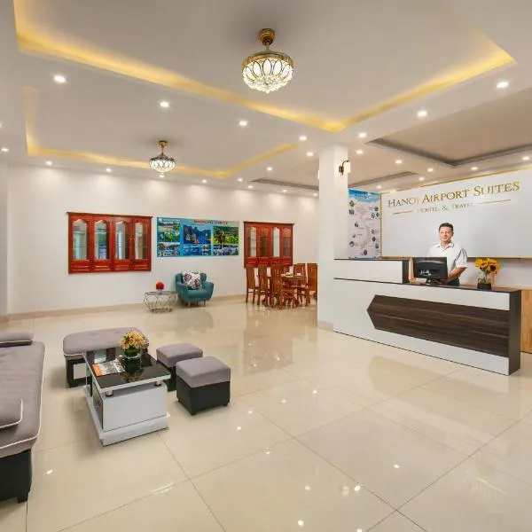 Hanoi Airport Suites Hostel & Travel，位于Thach Loi的酒店