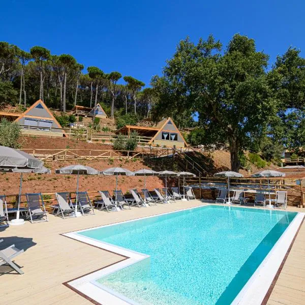 Il Castagno Toscana Glamping，位于坎丕里亚麦利蒂玛的酒店