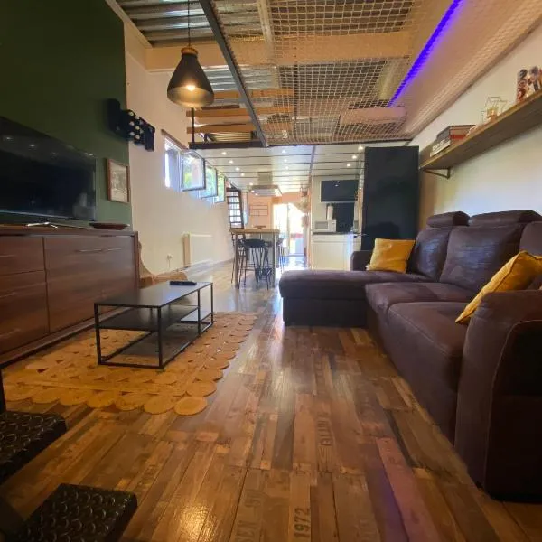 Gîte du Silo Loft atypique ,Tournesol , spa&piscine couverte，位于Toucy的酒店