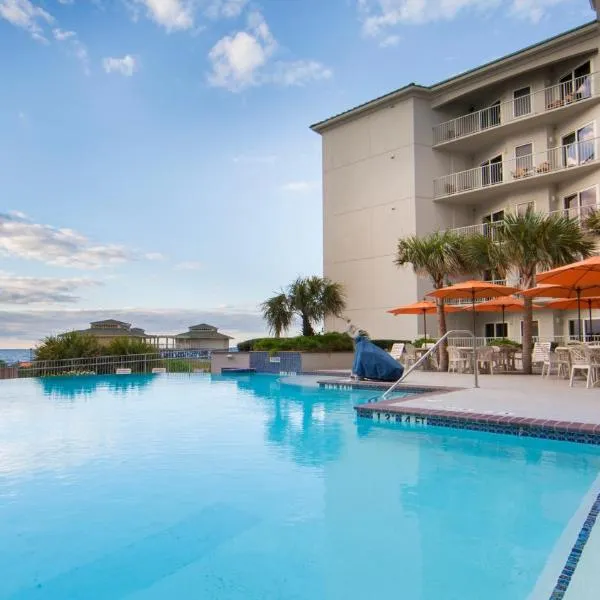 加尔维斯顿假日酒店海滩度假村，位于Galveston Island的酒店