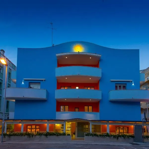 太阳酒店，位于圣贝内代托-德尔特龙托的酒店