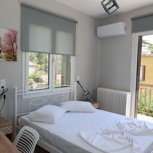 Beautiful apartment in Plomari，位于Gera的酒店
