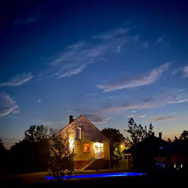 River House - Luxury house on the border of the Tisza River，位于Ároktő的酒店