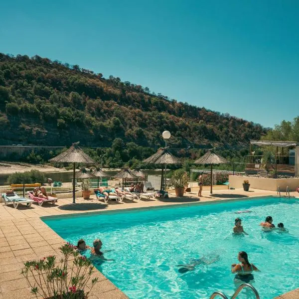 Aloha plage camping 4étoiles，位于Sampzon的酒店