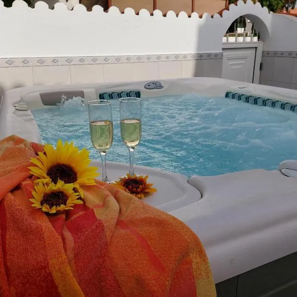 Jacuzzi House Sunflower，位于德尔锡伦西奥海岸的酒店