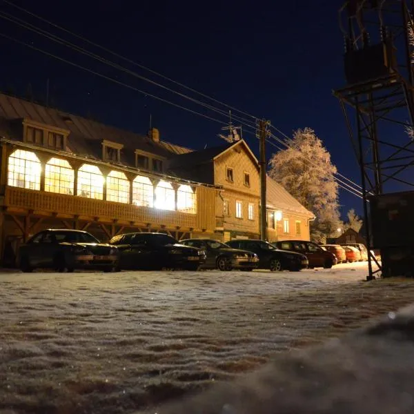 Horská bouda Čihalka，位于Sněžné的酒店