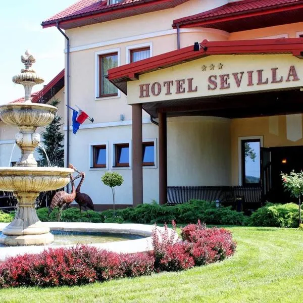 塞维利亚酒店，位于马佐夫舍地区拉瓦的酒店
