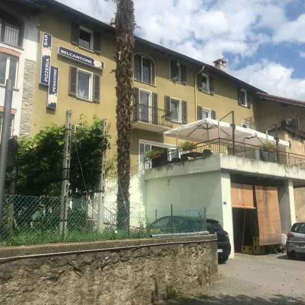 Albergo Ristorante Belcantone，位于Ponte Cremenaga的酒店