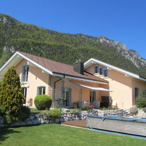 码头住宿加早餐旅馆，位于Rüttenen  的酒店