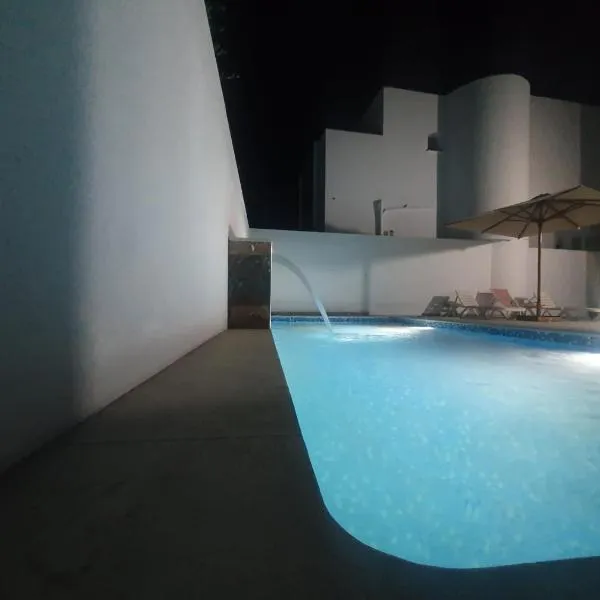 Villa de luxe avec piscine sans vis à vis Midoun，位于阿格希尔的酒店