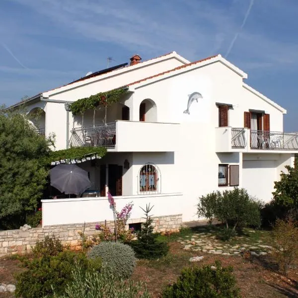 Rooms with a parking space Gornje selo, Solta - 5170，位于格罗霍特的酒店