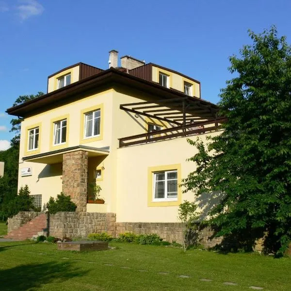 Penzion Továrníkova vila，位于Kvasiny的酒店