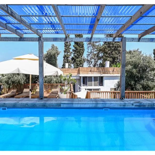 Puy Villa Bazelet with Private Pool in Tiberias，位于Sharona的酒店