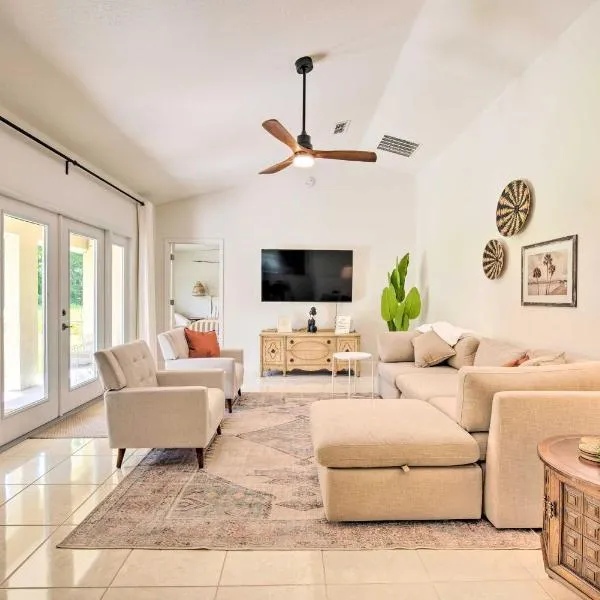 Private Pool and Grill Peaceful Home in Dunnellon，位于邓内伦的酒店