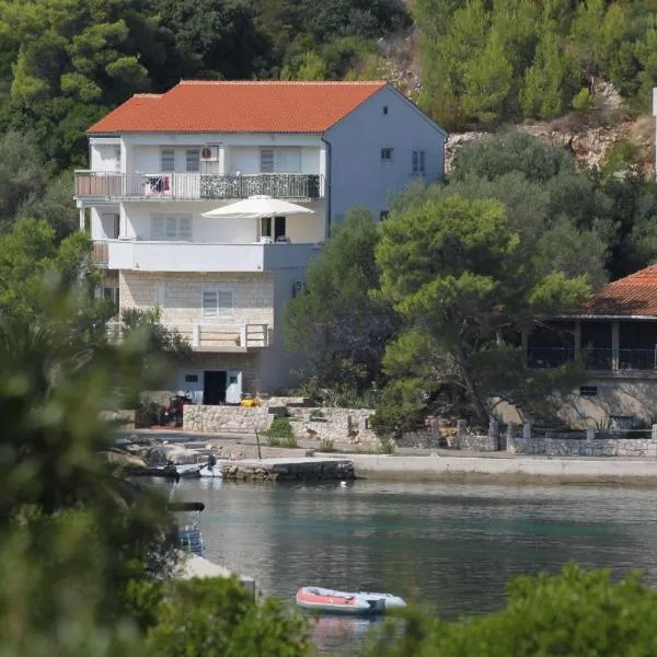 Apartments by the sea Pasadur, Lastovo - 8351，位于Ubli的酒店