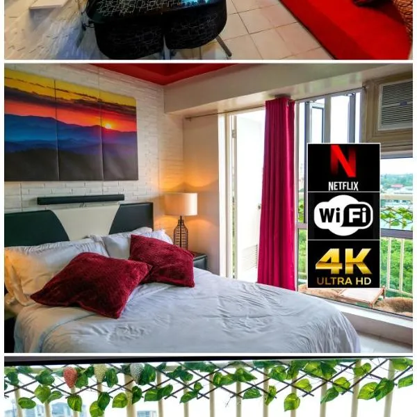 The Red Keep Condotel Tagaytay Cityland Prime Residences with 55in 4k TV & Netflix，位于大雅台的酒店