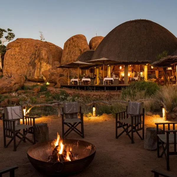 Mowani Mountain Camp,位于Khorixas的酒店