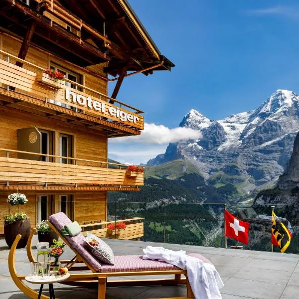 Eiger Mürren Swiss Quality Hotel，位于米伦的酒店