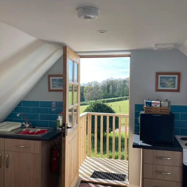 Barn Flat overlooking beautiful Dorset vale，位于Haydon的酒店