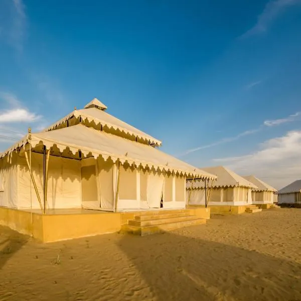 Bhavya Resort - Luxury Boutique Desert Camp，位于斋沙默尔的酒店