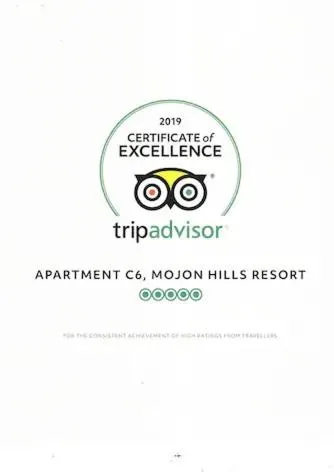 Apartment C6 Phase 4 Mojon Hills, Isla Plana, CERTIFICATE OF EXCELLENCE，位于伊斯拉普拉纳的酒店