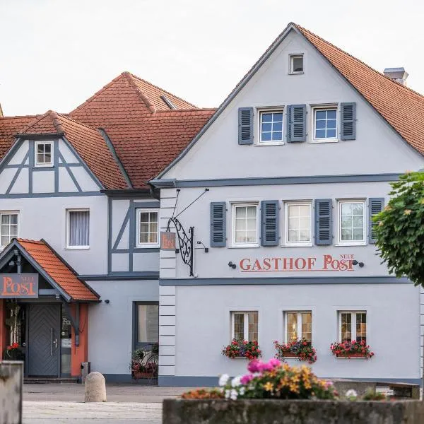 努波斯特酒店，位于Leutershausen的酒店