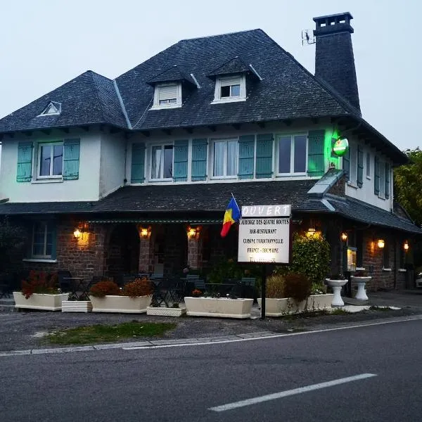 L'auberge des quatre routes，位于Saint-Bonnet-Elvert的酒店