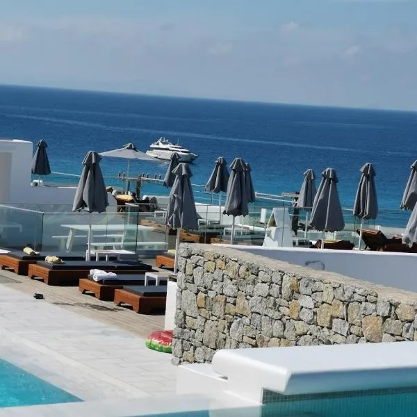 The George Hotel Mykonos，位于普拉迪斯亚罗斯的酒店